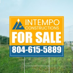 32" x 24" Full Color Yard Signs - Single Side
