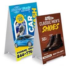 Coroplast A-Frame Signs