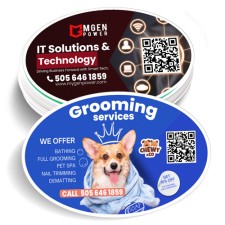 Oval Stickers