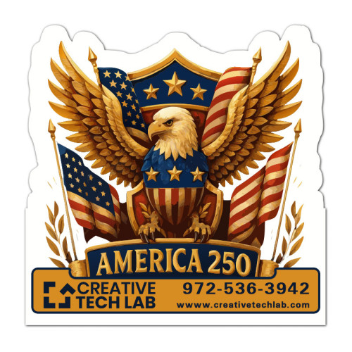 16x16 Square Inch Die Cut Magnetic Signs - 30 Mil