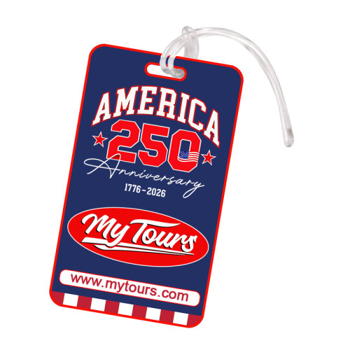 2.5 x 4.25 Inch Signature Full Color Luggage Tags