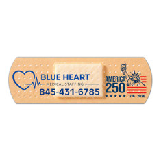 3.5x1.1 Inch Band-Aid Shape Magnets - 20 Mil