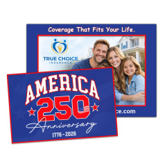5x7 Inch Picture Frame Square Corner Magnets - 20 Mil